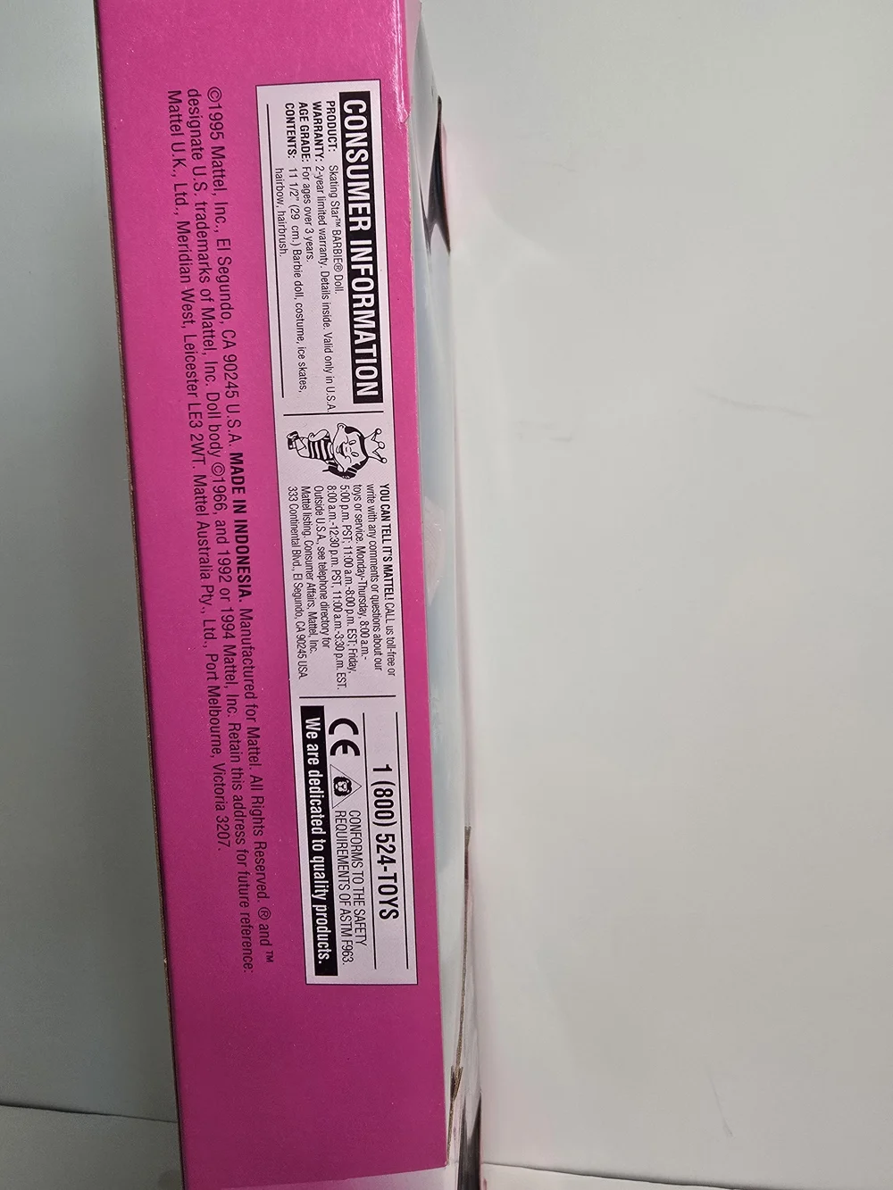 Walmart Special Edition Skating Star Barbie Doll - Pink & Light Blue